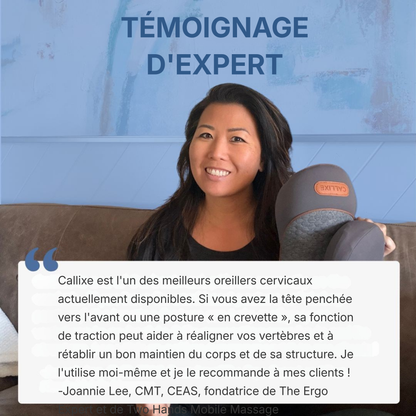 CALLIXE – Oreiller de traction cervicale par EVOZEA™