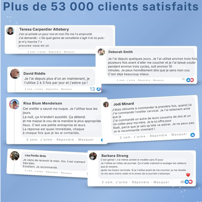 CALLIXE – Oreiller de traction cervicale par EVOZEA™