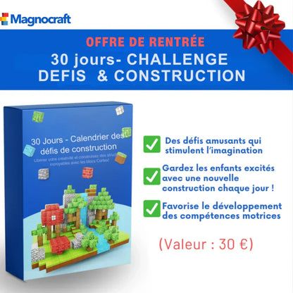 Et si ton enfant construisait SON monde pixelisé... sans écran ? 🎮✨